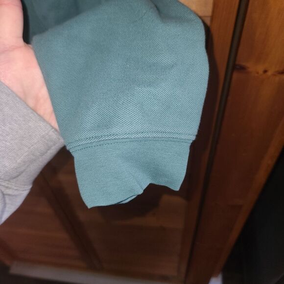 L.L. Bean Mens Long Sleeve Polo Size L - Picture 6 of 8